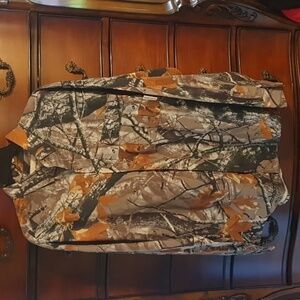 Outfitters Ridge Men's 3D Fusion Hunters Camo Button Down Shirt sz L